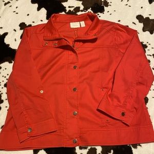 Chicos 3/4 sleeve jacket